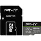 بطاقة ذاكرة فلاش مايكرو إس دي PNY PRO Elite Class 10 U3 V30، سعة 256 جيجابايت، P-SDU256V32100PRO-GE