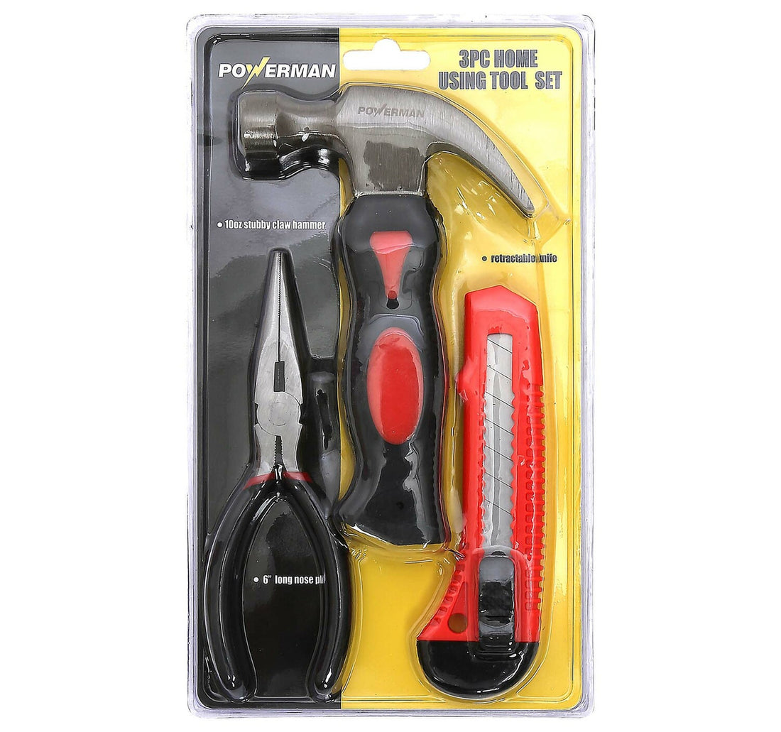 PowerMan 3pcs Home Using Tool Set 60904 3s