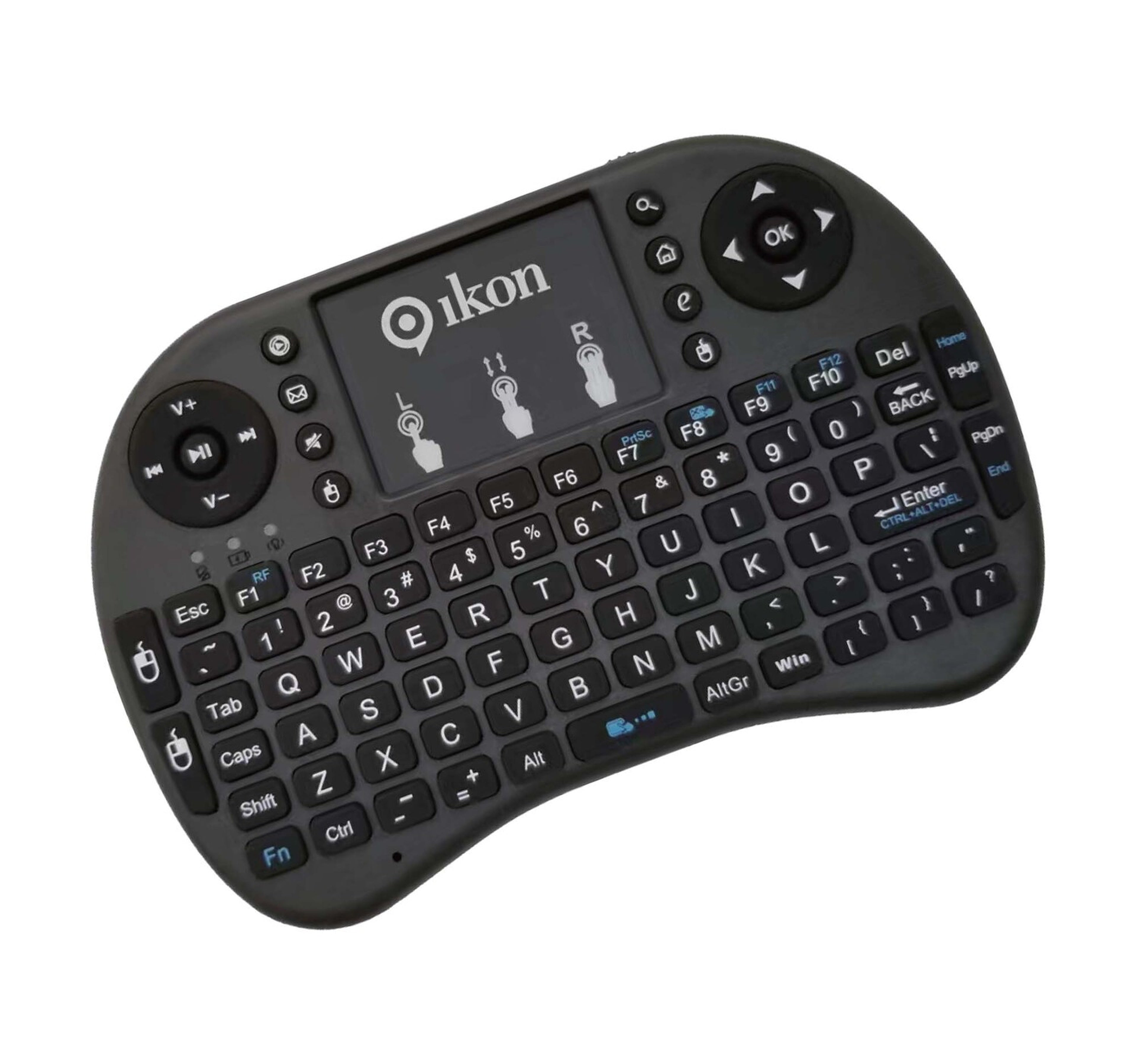 ماوس هوائي لاسلكي من آيكون مع KeyBord-IK-WAM01