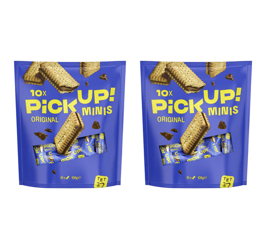 Bahlsen Pick Up Minis Choco Biscuits Value Pack 2 x 106 g