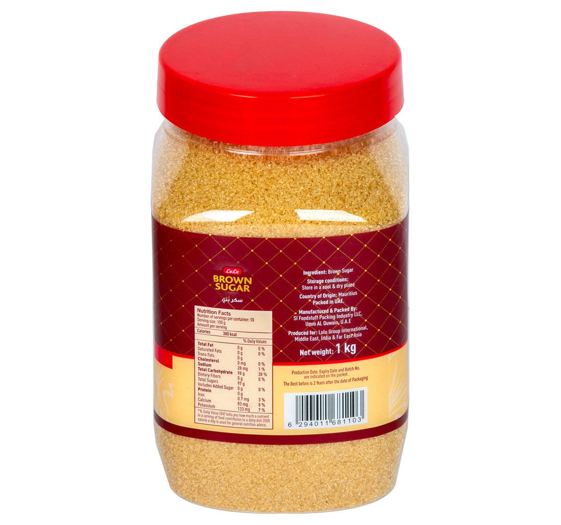 LuLu Brown Sugar Jar 1 kg