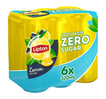 Lipton Zero Lemon Iced Tea 6 x 320 ml