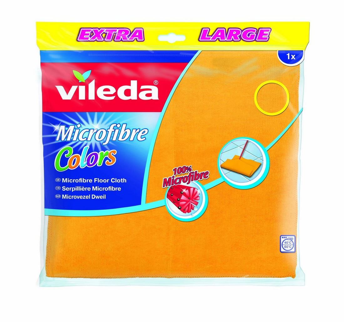 Vileda Floor Cloth Easy Clean / Cleaning and Drying Cloth 1 pc Assorted