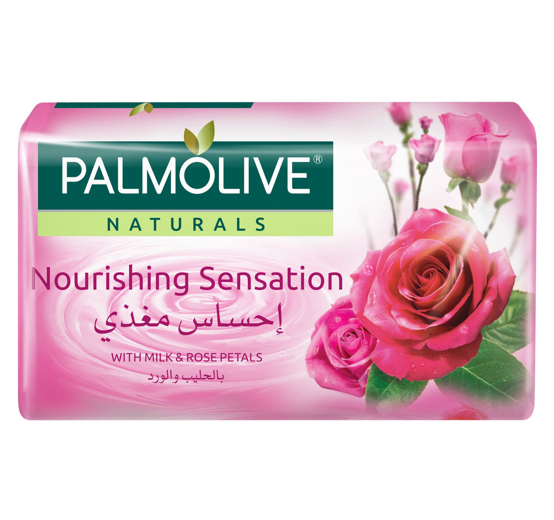 صابون بالموليف ناتشورالز بالحليب والورد 120 جم