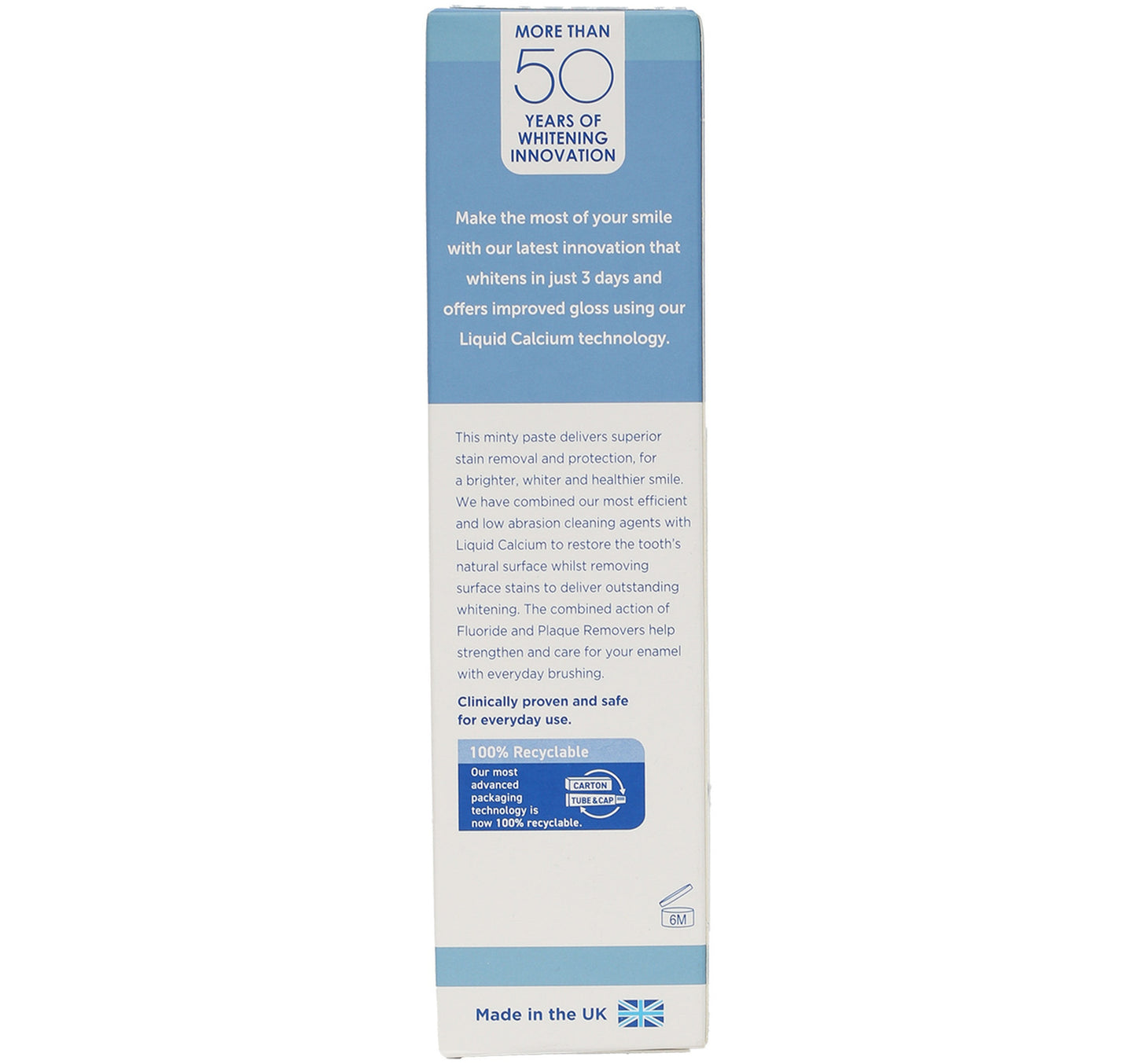 Pearl Drops Lasting Flawless Daily Whitening Toothpaste 75 ml