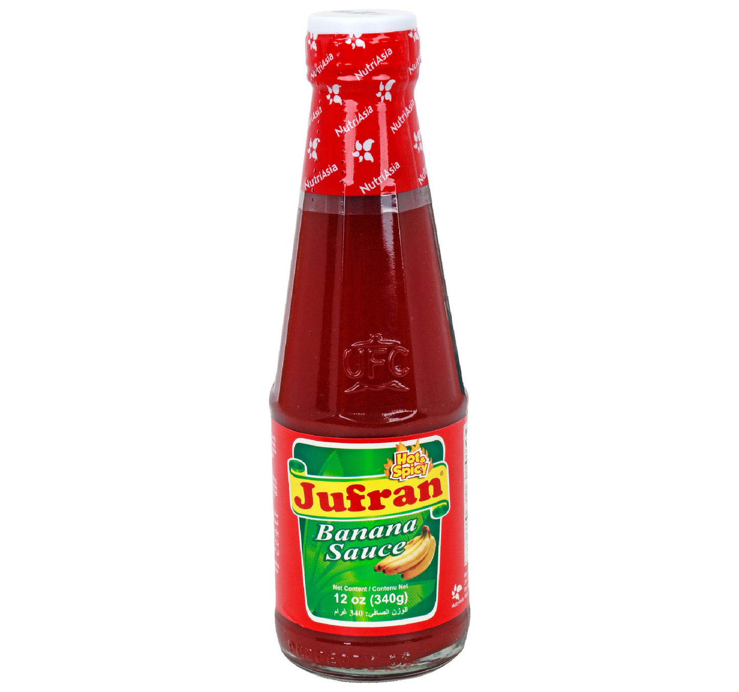 Jufran Hot & Spicy Banana Sauce 340 g
