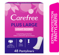 بطانات كيرفري اليومية بلس كبيرة برائحة خفيفة 48 قطعة