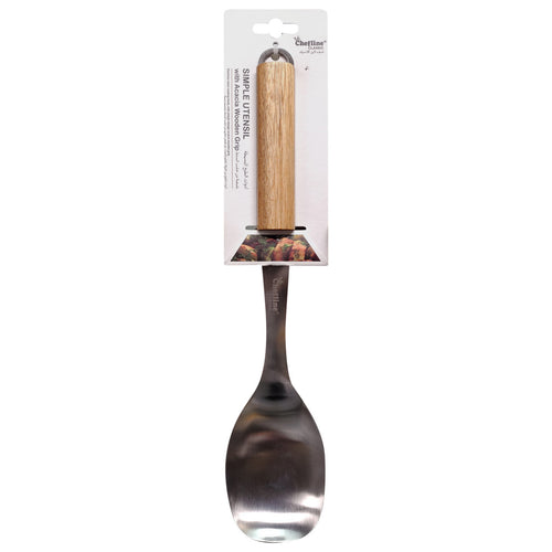 Chefline Stainless Steel Solid Spoon, JP0604KT