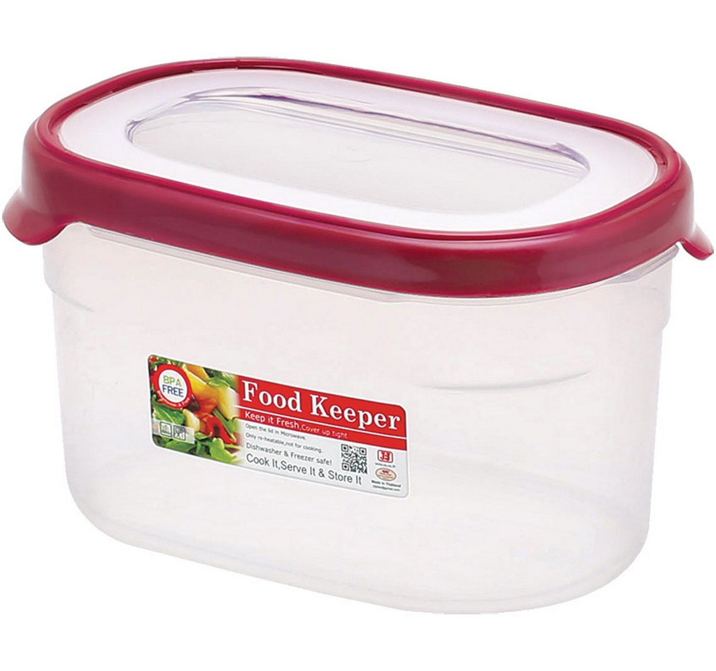 JCJ Plastic Food Keeper, 750 ml, 1432