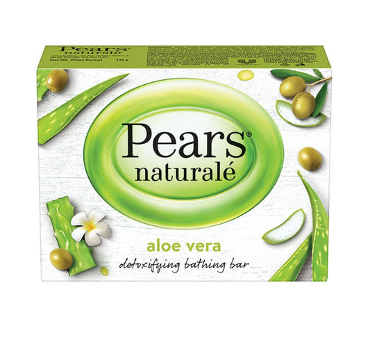 Pears Natural Aloe Vera Soap 125 g 3+1