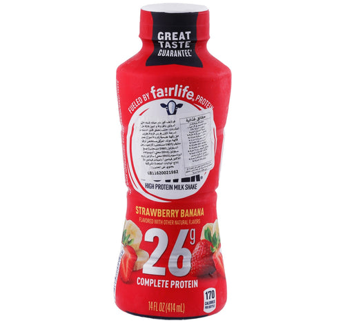 Fairlife Core Power Strawberry & Banana Flavor High Protein Milk Shake 414 ml