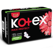 Kotex Maxi Protect Thick Super Size Sanitary Pads with Wings 50pcs