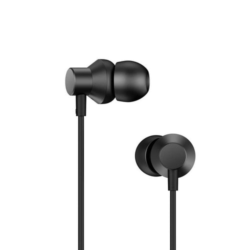 Lenovo In-Ear Metal Stereo Earphone HF130 Black Lulu Hypermarket