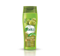 Vatika Naturals Nourish & Protect Shampoo with Natural Extracts Of Olive & Henna For Normal Hair 400 ml