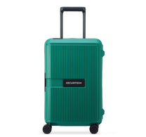 Delsey Securitech Stone 4 Double Wheels Hard Trolley, 55 cm, Green