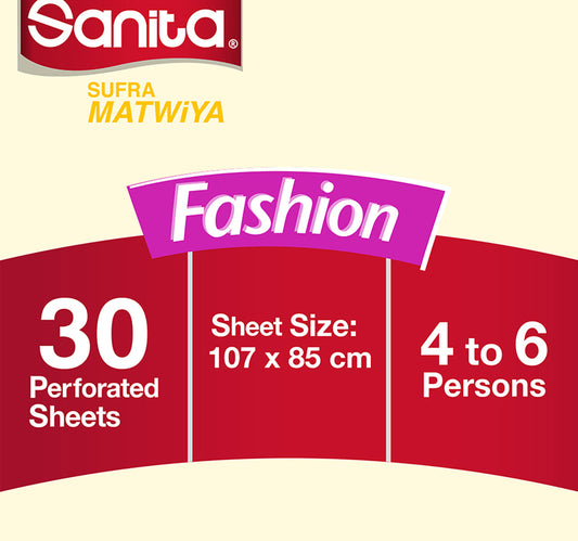 Sanita Sufra Matwiya Fashion Table Covers Size 107 x 85cm 30 pcs