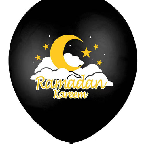 بالونات رمضان للحفلات، 36 قطعة، 12 بوصة، متنوعة، YKP-2207
