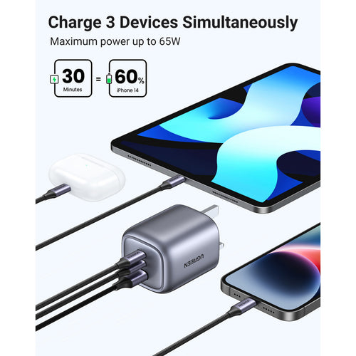 Ugn 65W USB-C FstChrgCD306 S/G