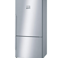 Bosch Series 6 Double Door Refrigerator, 682L Gross Capacity, Inox, KGN86AI31M