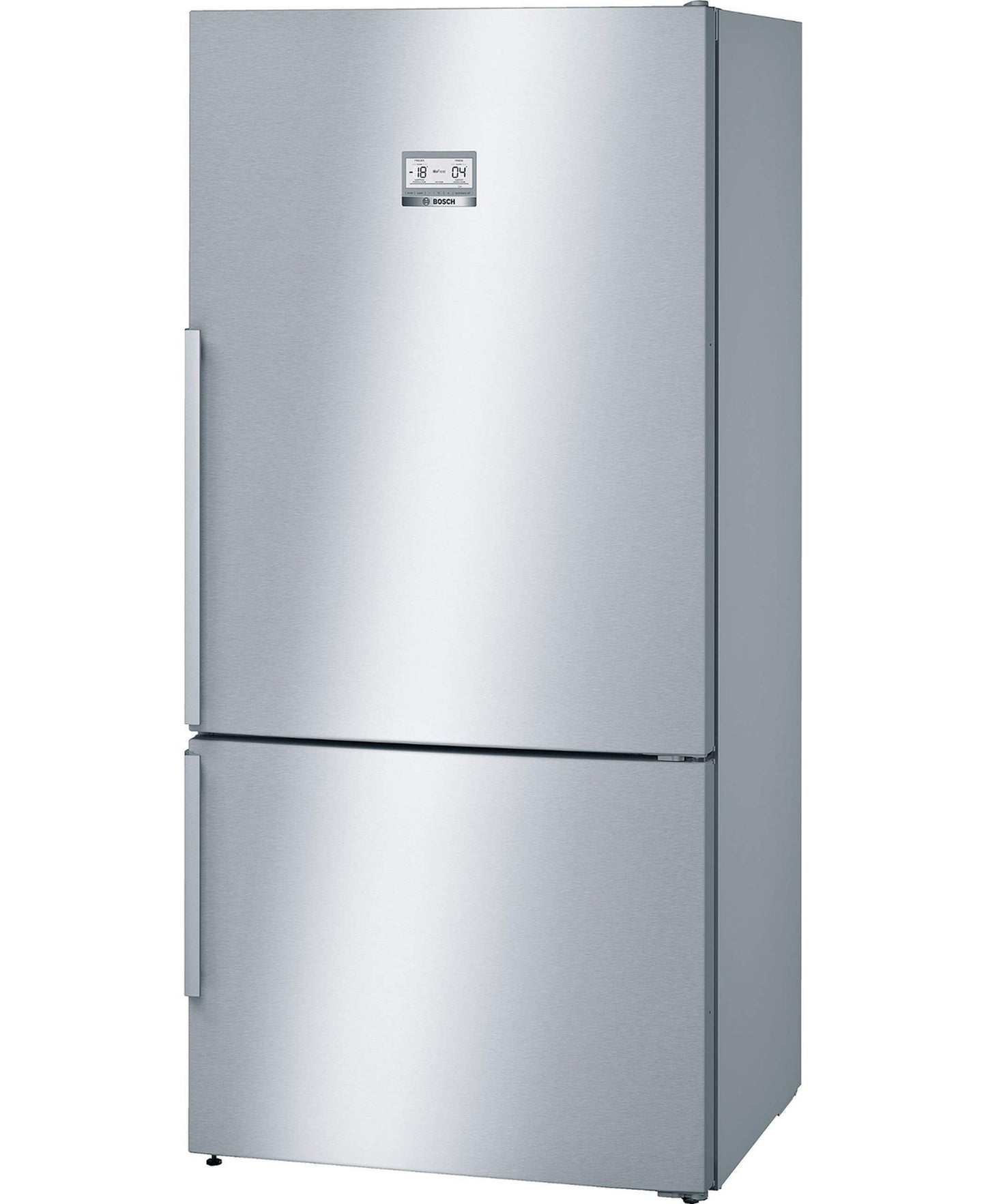 ثلاجة بوش سلسلة 6 ذات البابين، سعة إجمالية 682 لتر، ستانلس ستيل، KGN86AI31M