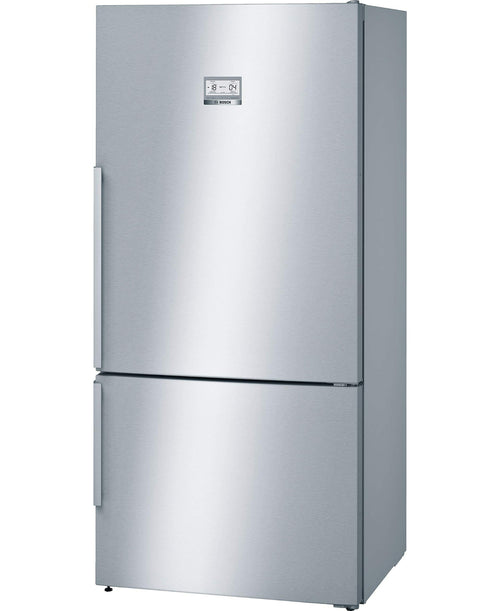 Bosch Series 6 Double Door Refrigerator, 682L Gross Capacity, Inox, KGN86AI31M