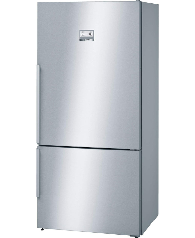 Bosch Series 6 Double Door Refrigerator, 682L Gross Capacity, Inox, KGN86AI31M