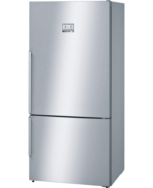 Bosch Series 6 Double Door Refrigerator, 682L Gross Capacity, Inox, KGN86AI31M