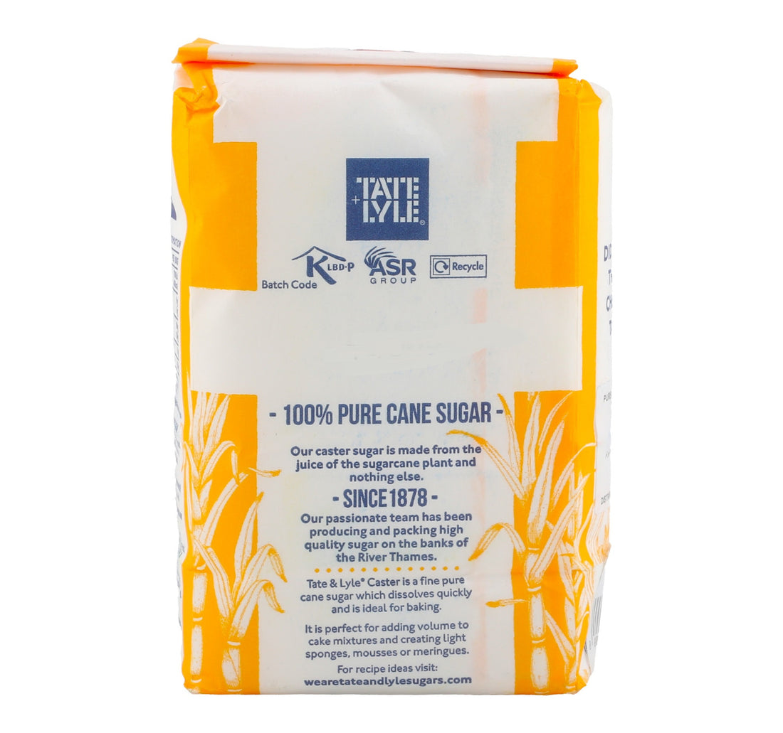 Tate Lyle Pure Cane Caster Sugar 500 g