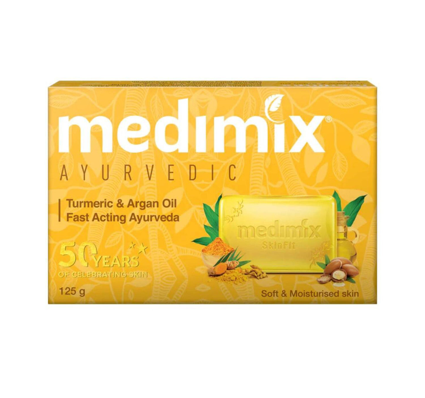 Medimix Turmeric & Argan Oil Ayurvedic Soap 125 g