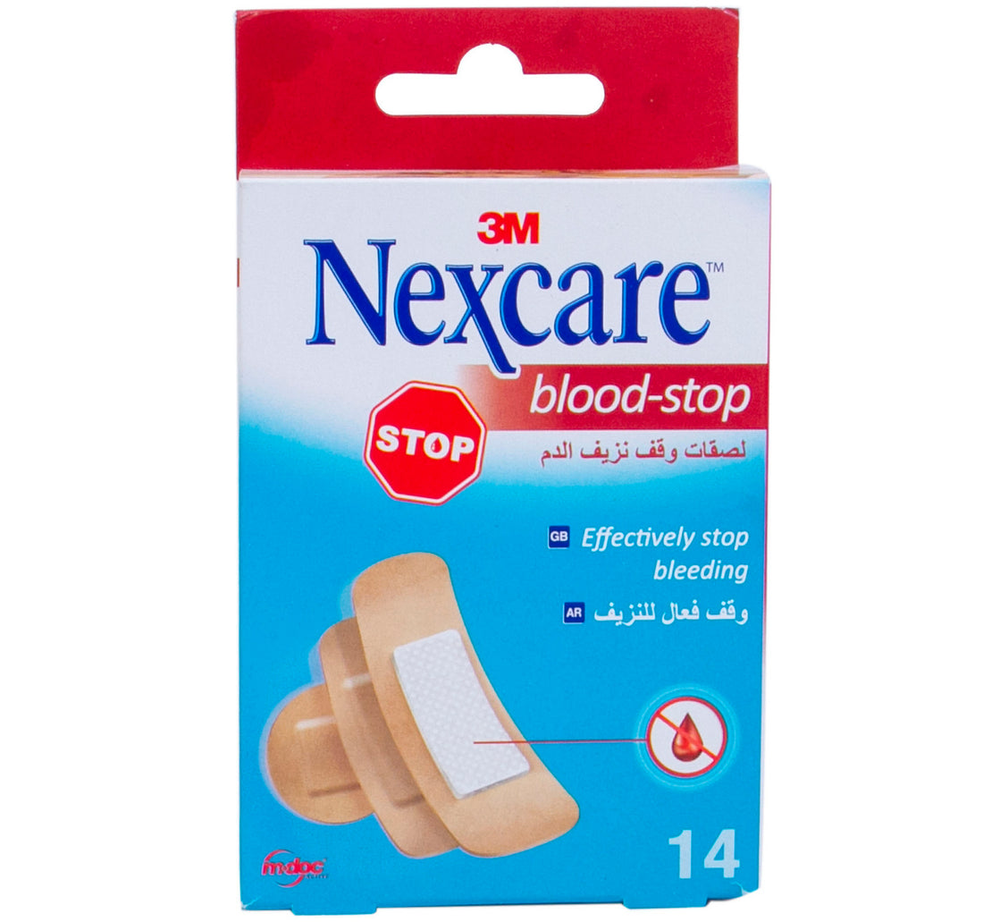 ضمادات نيكسكير لوقف النزيف، 14 قطعة
