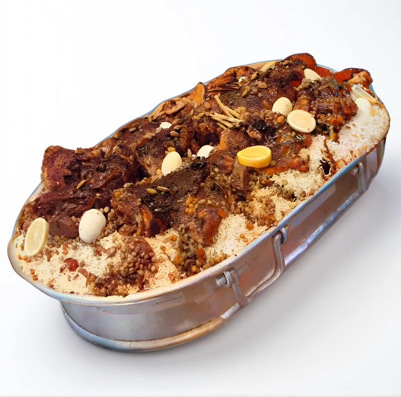 Arabi Naimi sacrifice with white rice Al Lulu Kitchen