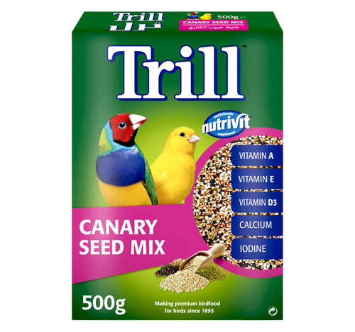 Trill Canary Seed Mix Bird Food 500 g