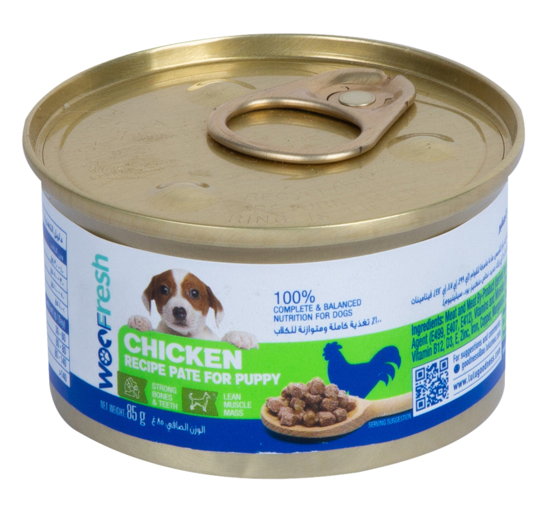 Woo Fresh Chicken Recipe Pate For Puppy 85 g