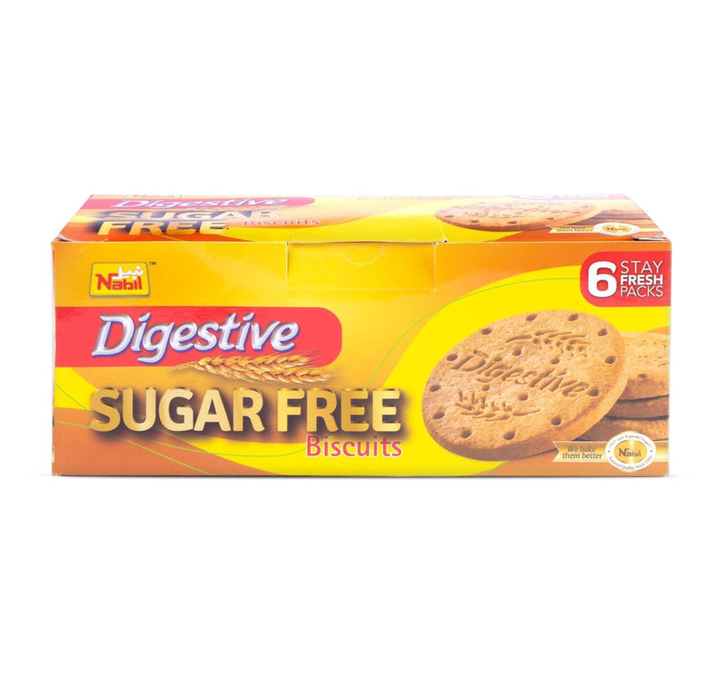 Nabil Digestive Sugar Free Biscuits 250 g Lulu Hypermarket