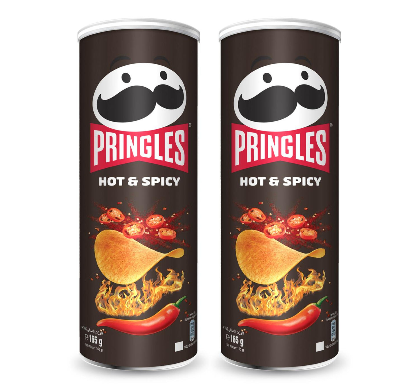 Pringles Hot & Spicy Chips 2 x 165 g