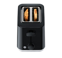 Braun 2 Slice Toaster, 900W, Black, HT1010BK