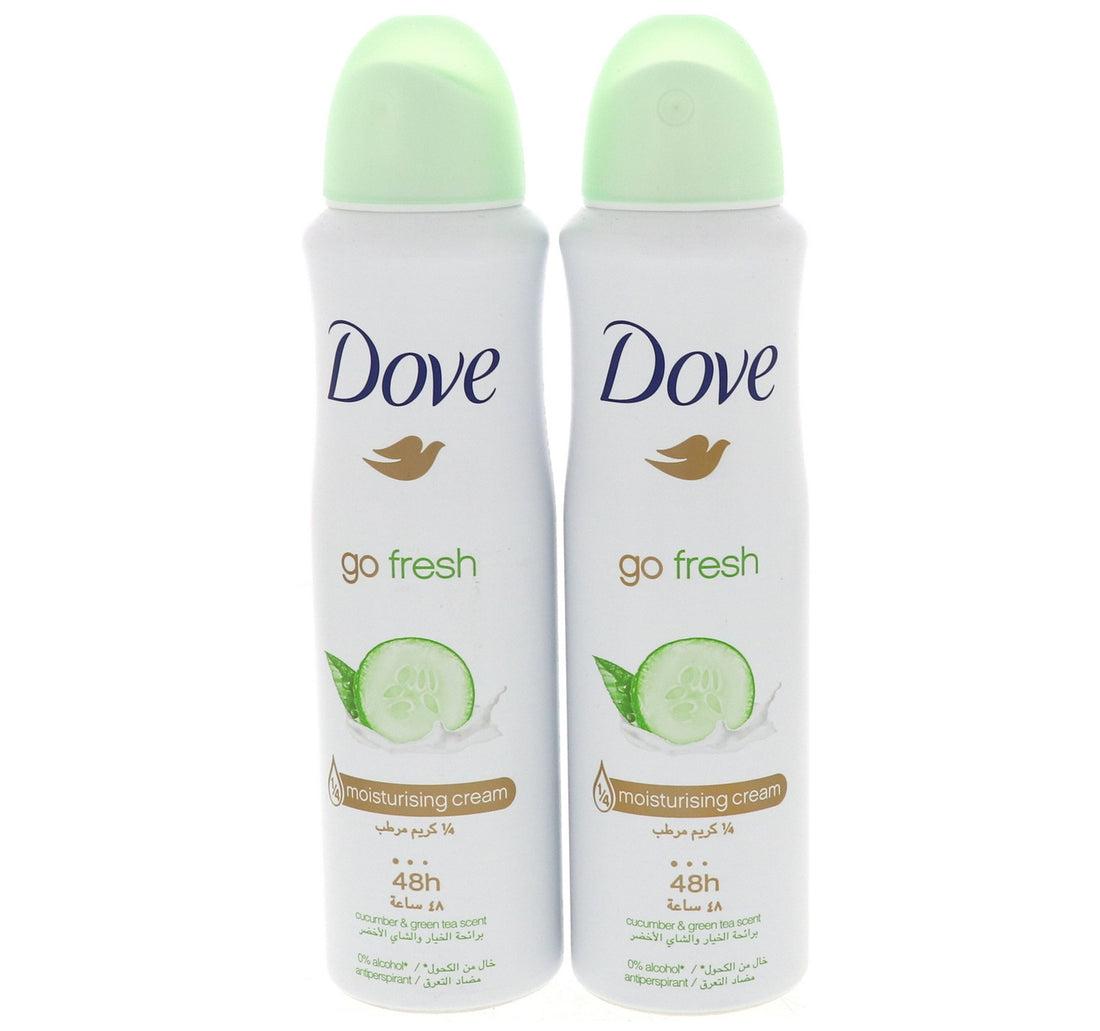 Dove Antiperspirant Spray Assorted Value Pack 2 x 150 ml