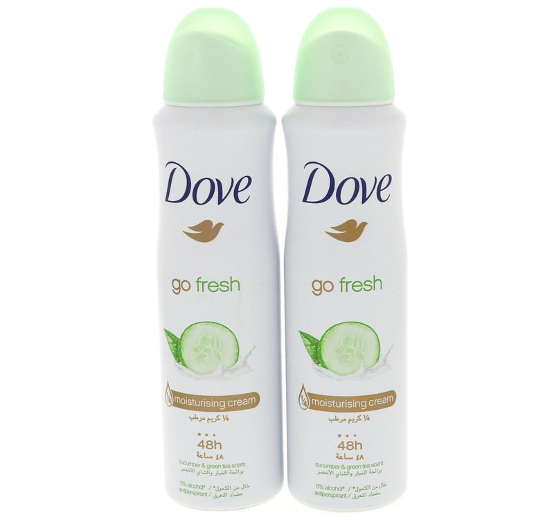Dove Antiperspirant Spray Assorted Value Pack 2 x 150 ml