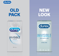 Durex Invisible Extra Thin Condom 12 pcs