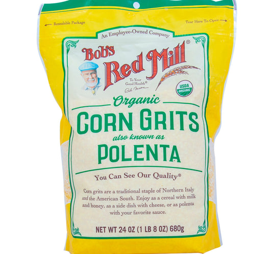 Bob's Red Mill Organic Corn Grits Polenta 680 g