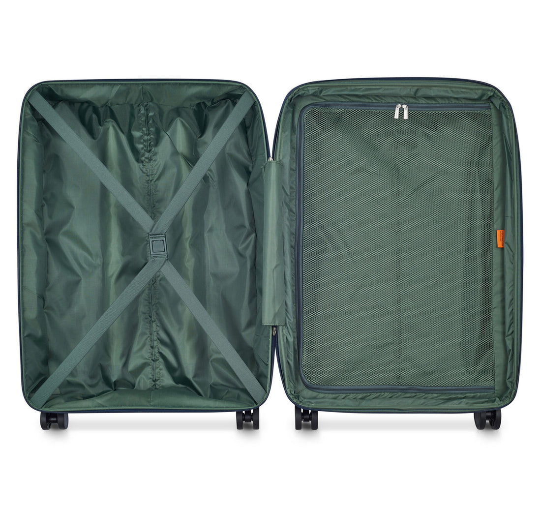 Delsey Securitech Dune 4 Double Wheels Hard Trolley, 82 cm, Navy