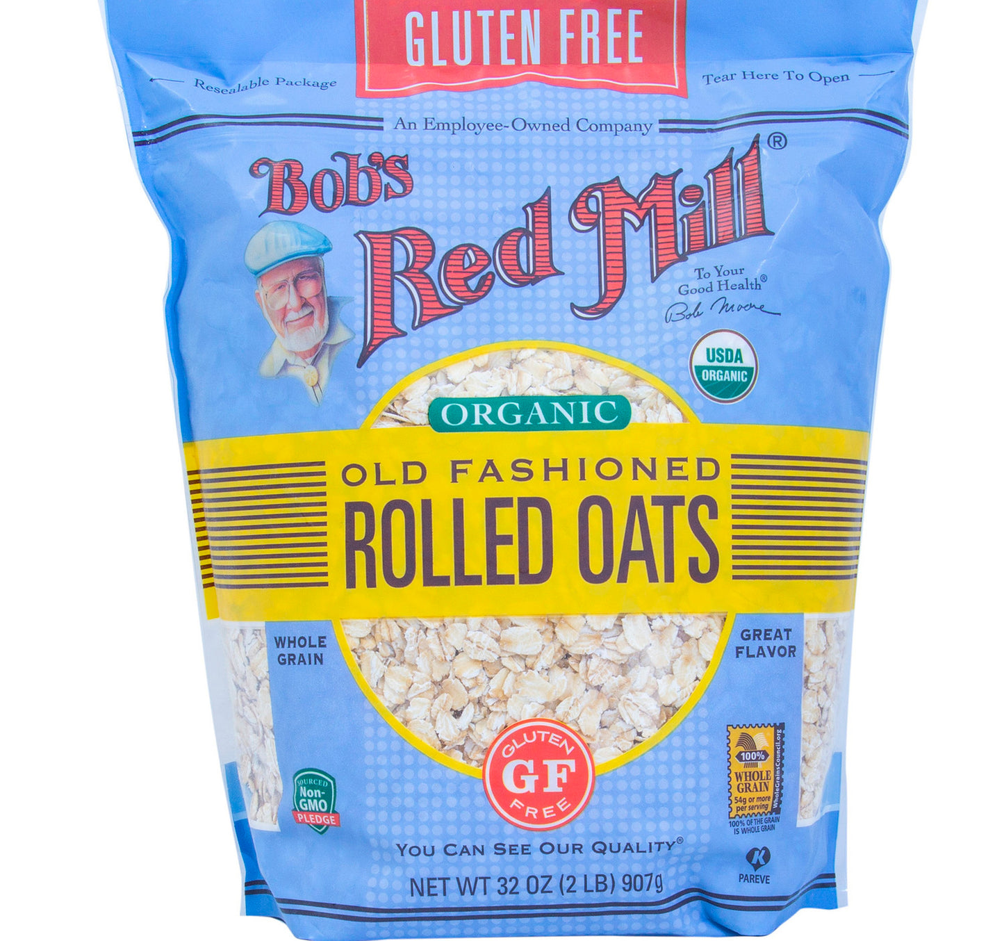 شوفان بوبس ريد ميل القديم الملفوف 907 جرام