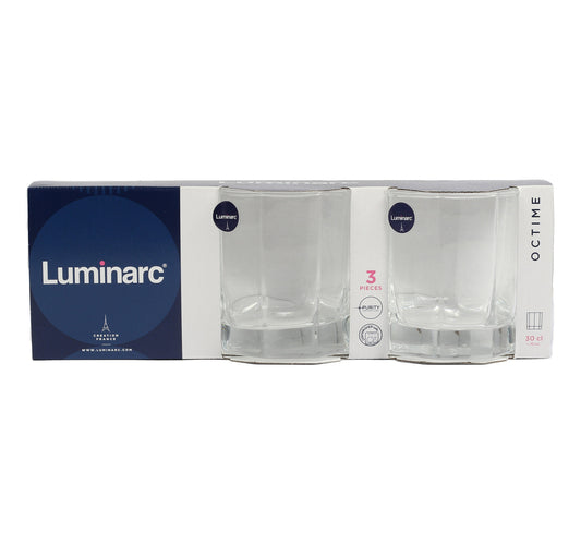 Luminarc Octime Tumbler, 30 cl, 3 pcs