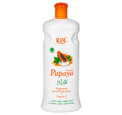 RDL Papaya Extract Milk Hand & Body Lotion 600 ml