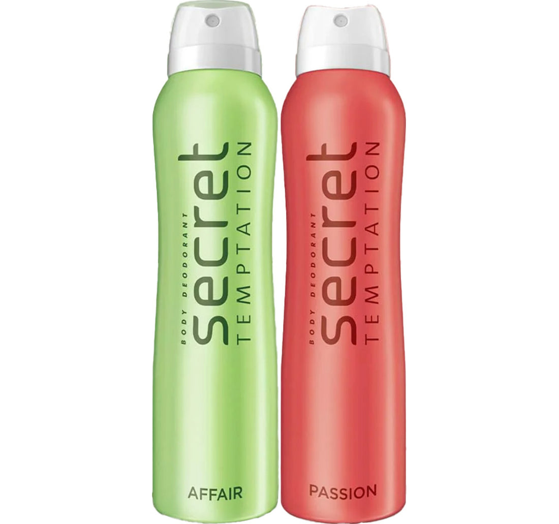 Secret Temptation Deodorant Assorted Value Pack 2 x 150 ml