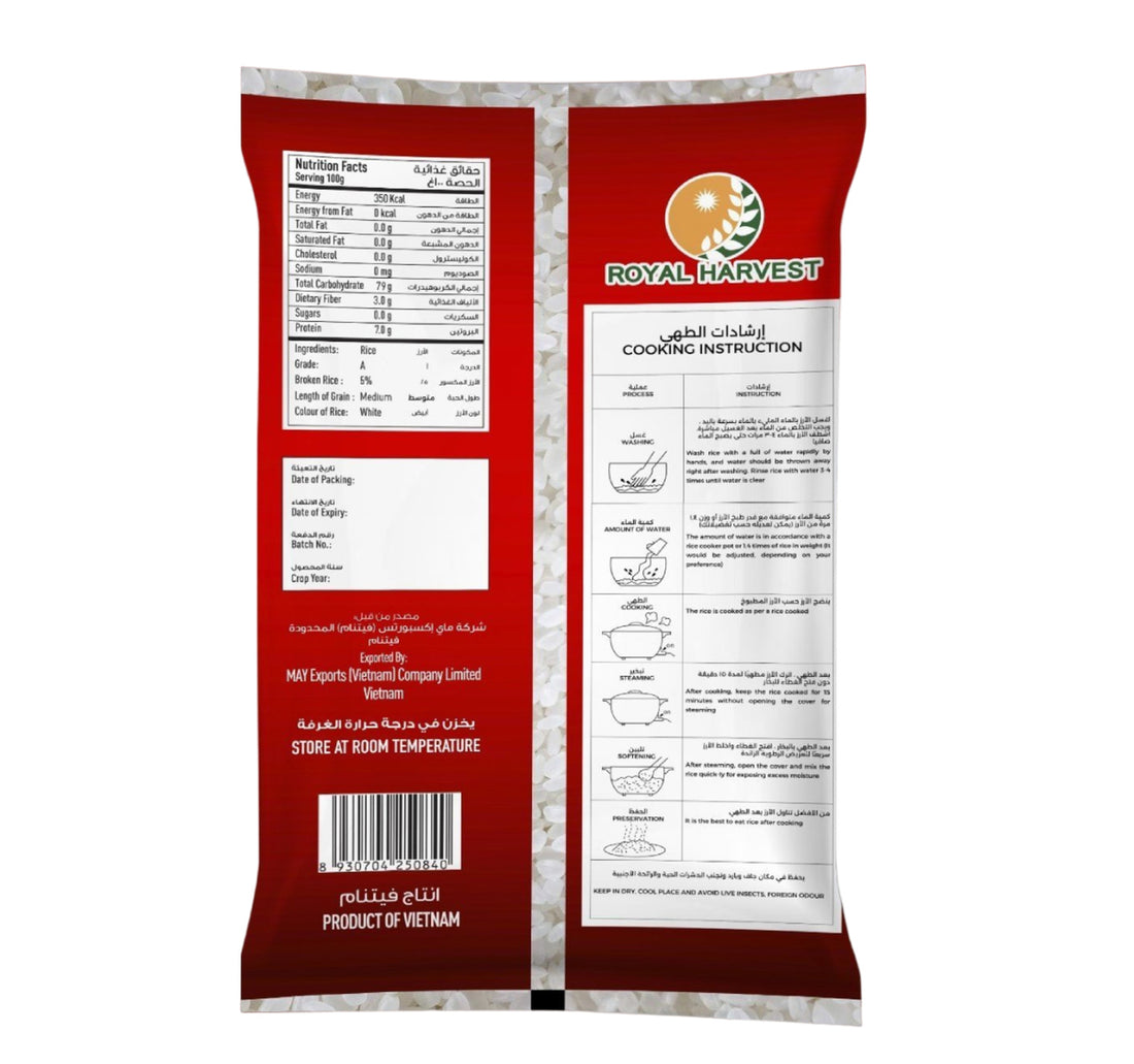 Royal Harvest Calrose Rice 5 kg