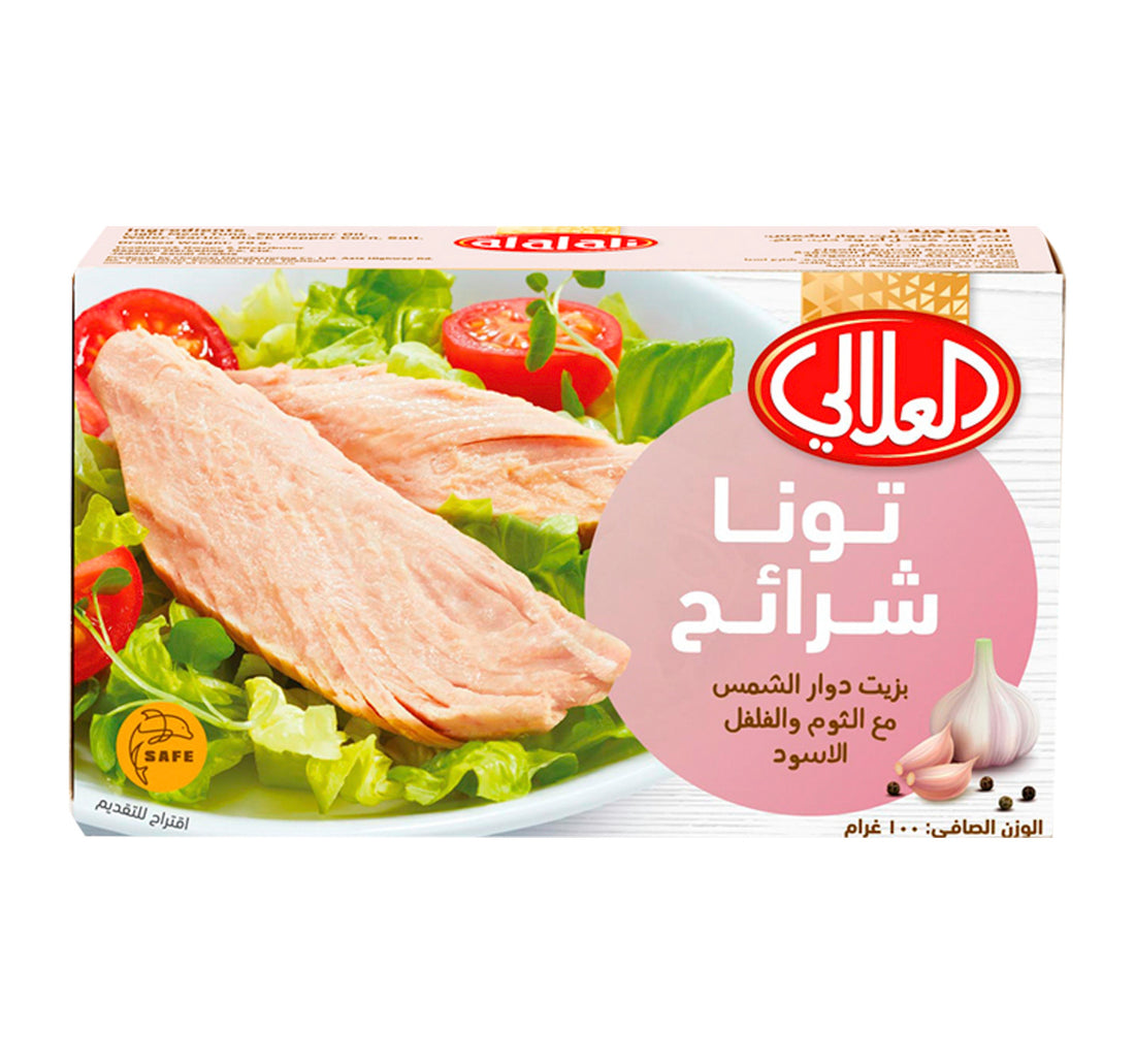 Al Alali Tuna With Garlic & Black Pepper 100 g