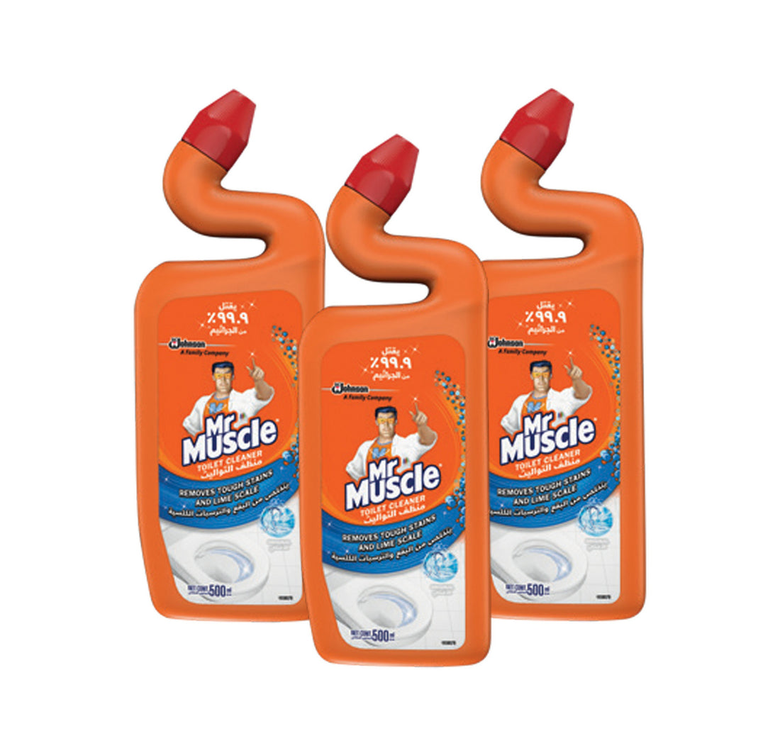 Mr. Muscle Duck Toilet Cleaner 500 ml 2+1