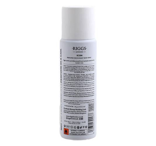 Riggs London Icon Deodorant Body Spray 250 ml