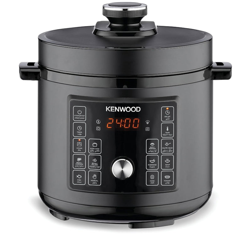 Kenwood 16-in-1 Electric Pressure Cooker, 6L, Black, PCM90.000BK